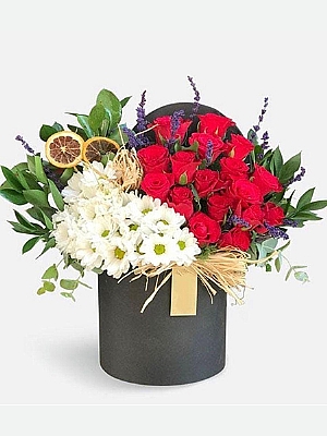 17 Krmz Gl ve Papatya